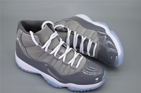 Men's Running Weapon Air Jordan 11 'Cool Gray' High Quality Shoes 043